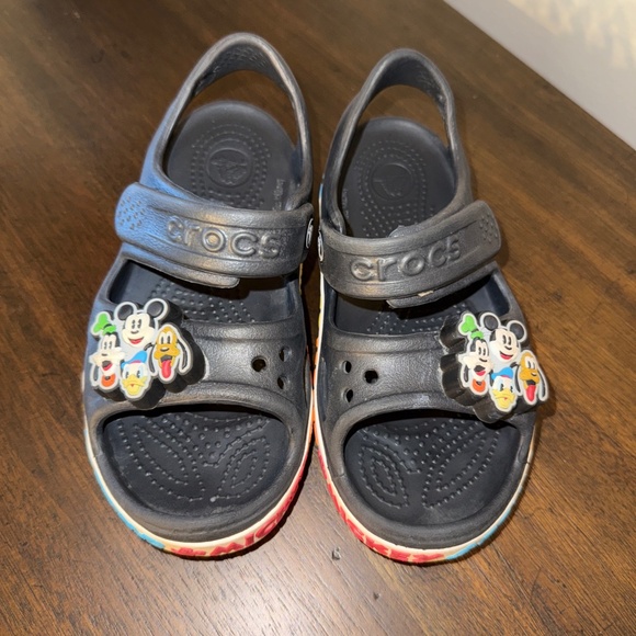 CROCS Disney Mickey and Friends with light up charms Size 11 - Picture 1 of 8